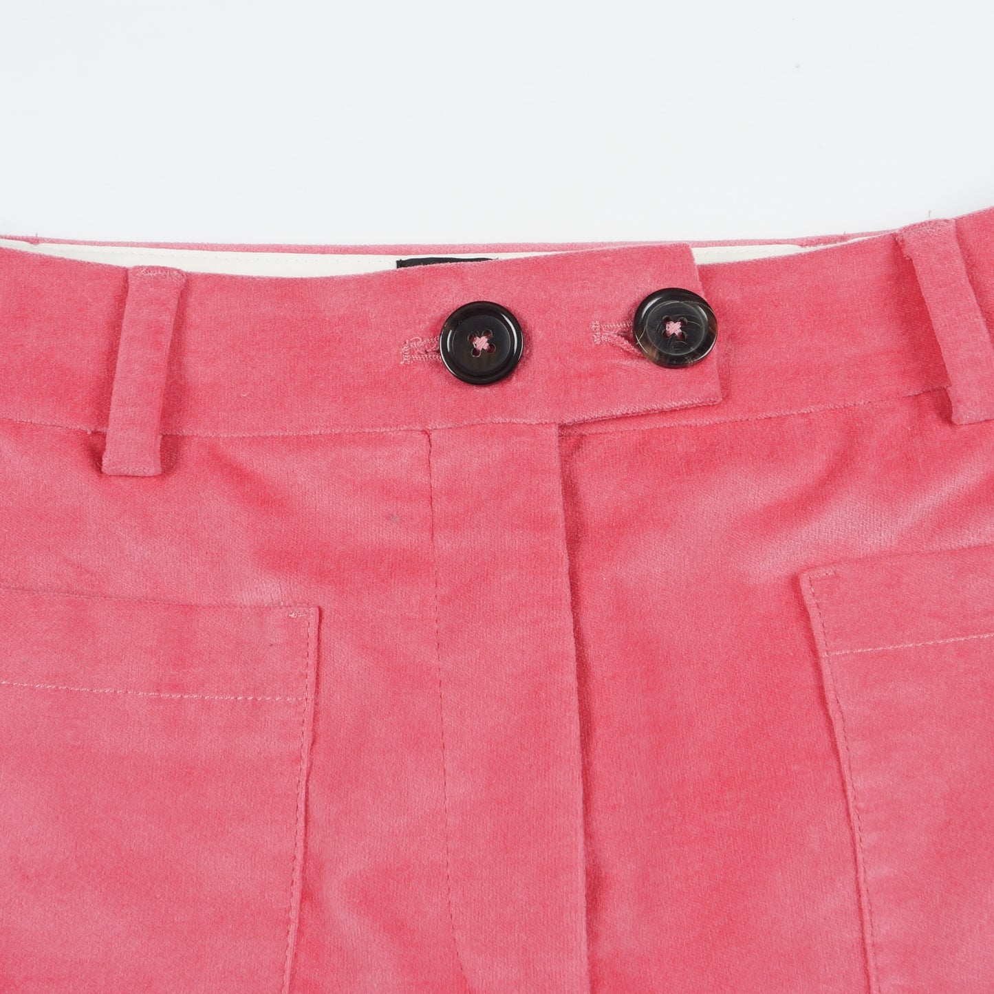 - Velvet Trousers - Pink