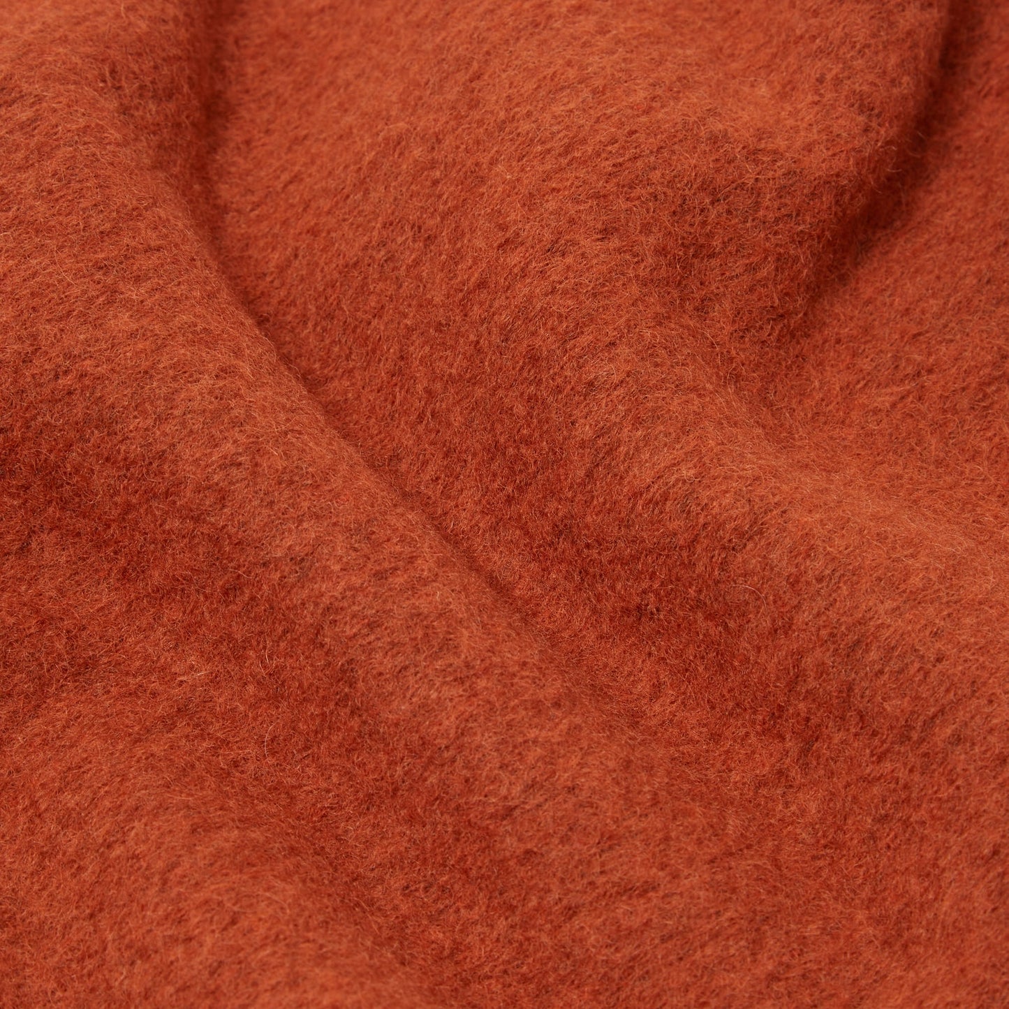 - Wool Fleece Field Jacket - Orange