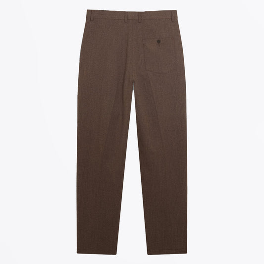 - Raleigh Chevron Trouser - Brown