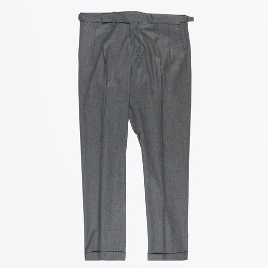 - Quartieri Pleat Trousers - Grey