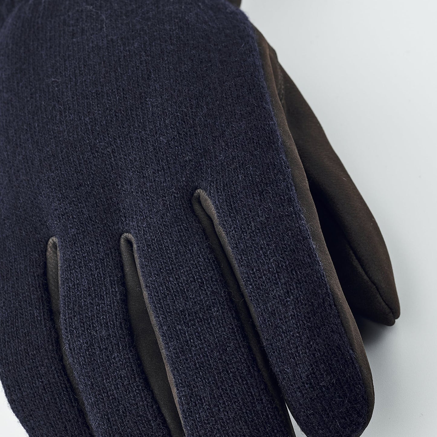 Noah Nubuck Wool Gloves - Navy
