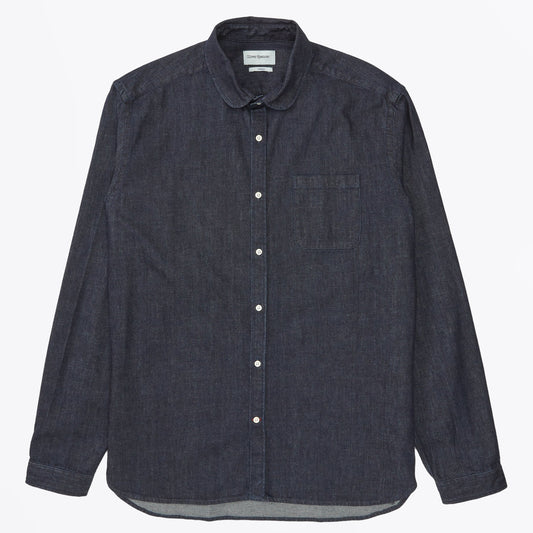 - Eton Collar Mullins Shirt - Indigo