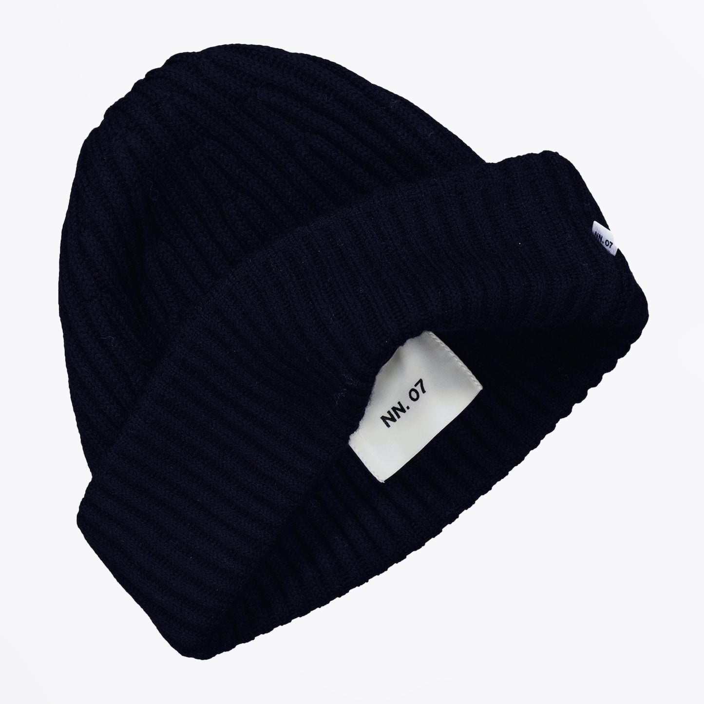 - Ribbed Beanie - Navy