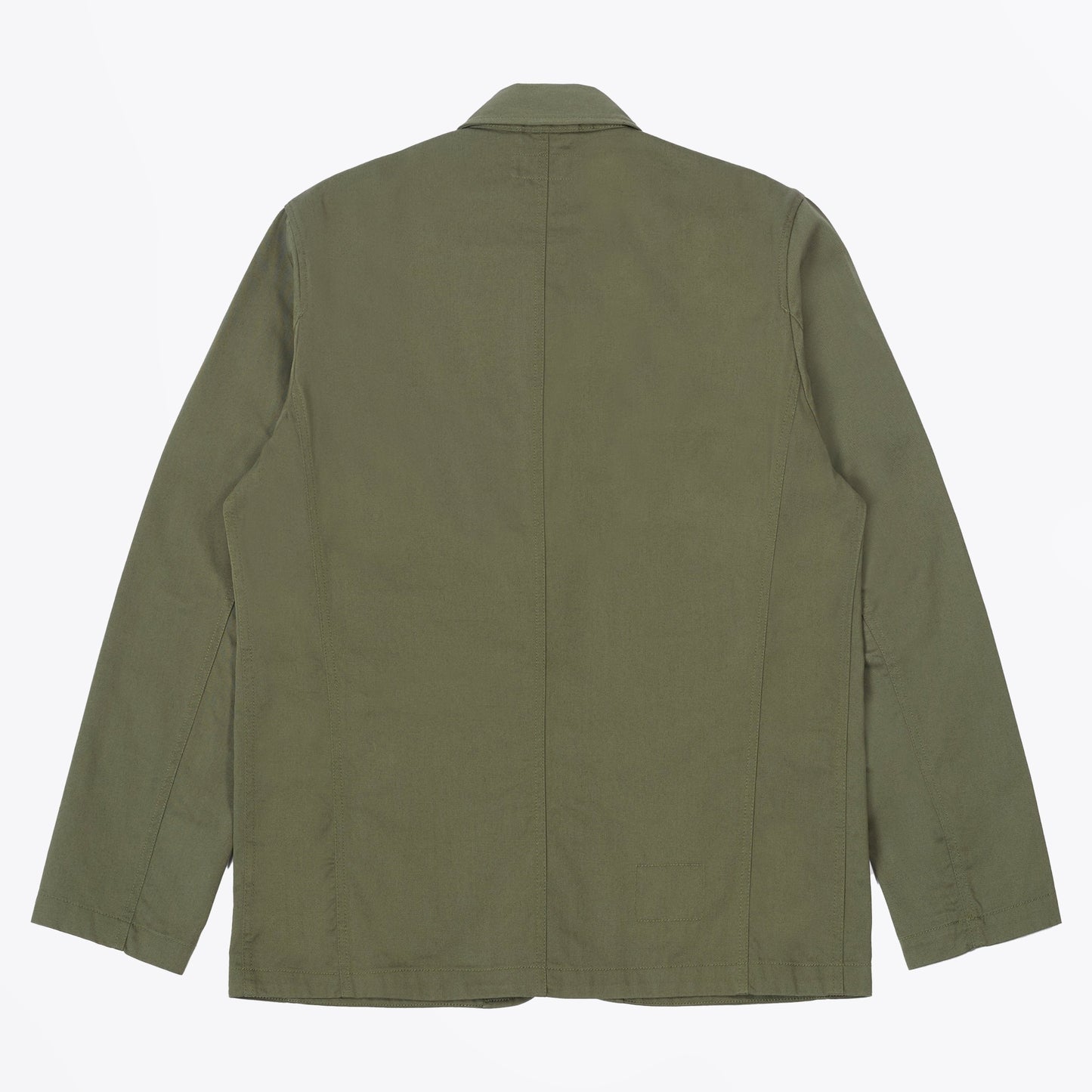 - Twill Bakers Jacket - Light Olive
