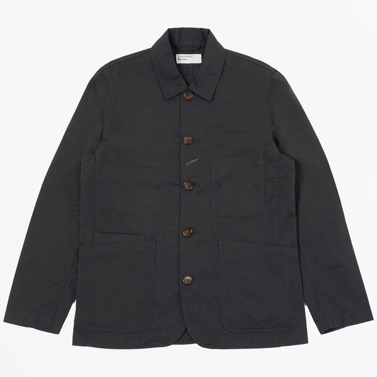 - Twill Bakers Jacket - Black