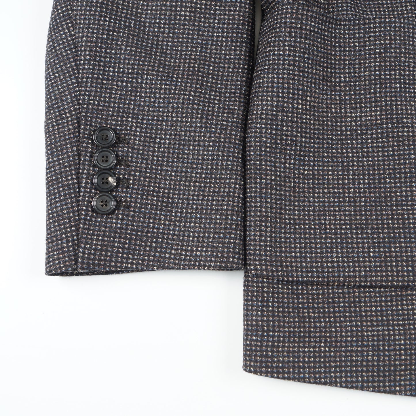 - Wool Cotton Mix Blazer - Multi