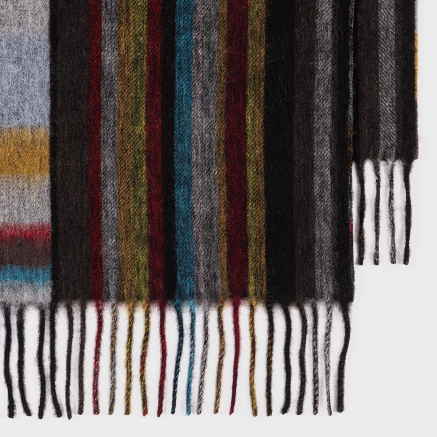 - Signature Stripe Scarf - Multi