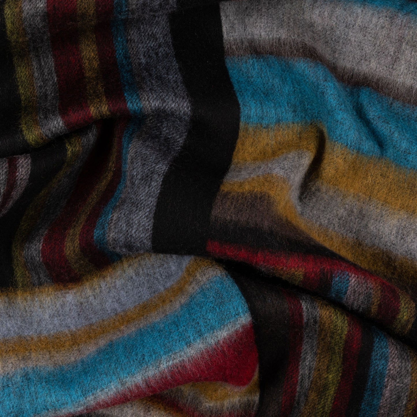 - Signature Stripe Scarf - Multi