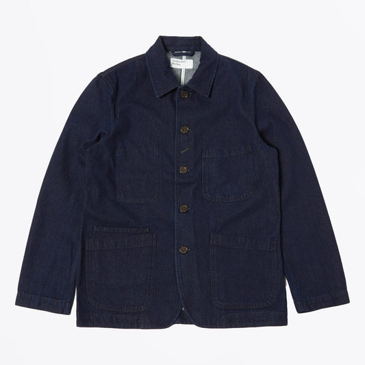 Misato Denim Bakers Jacket - Navy