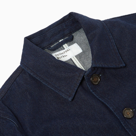 Misato Denim Bakers Jacket - Navy
