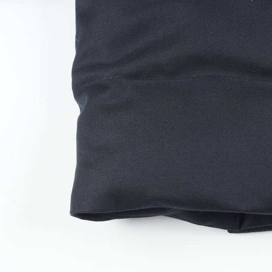 - Wool Light Down Padded Coat - Navy