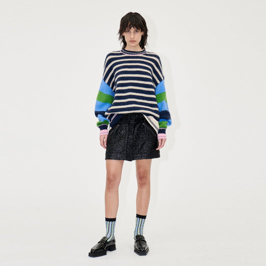 - Shea Sweater - Candy Stripes