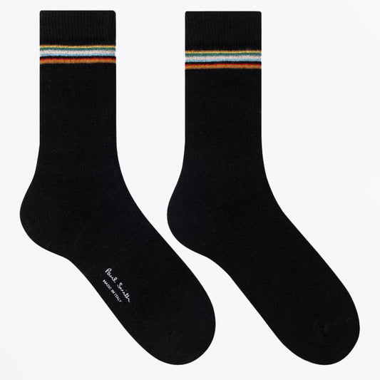 Wooly Signature Sock - Black