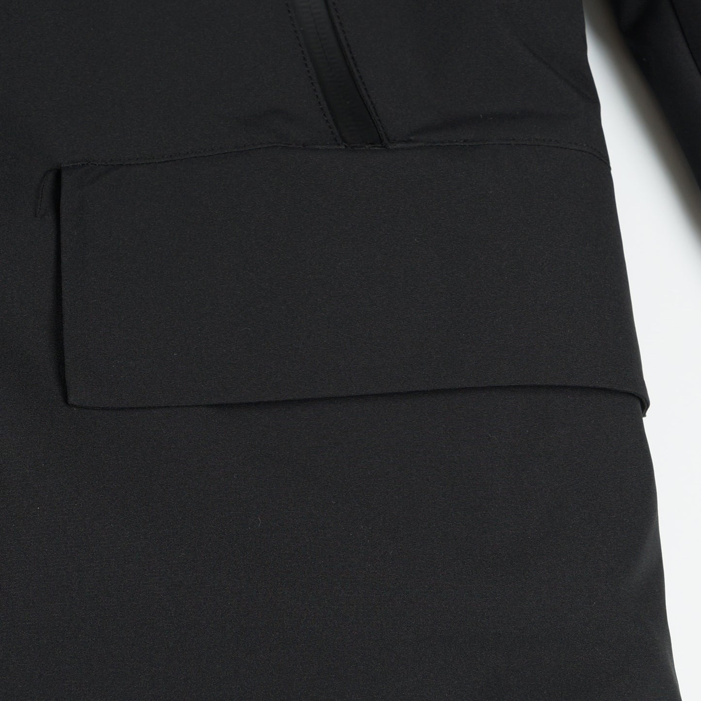 - Synthetic Down Hooded Coat - Black