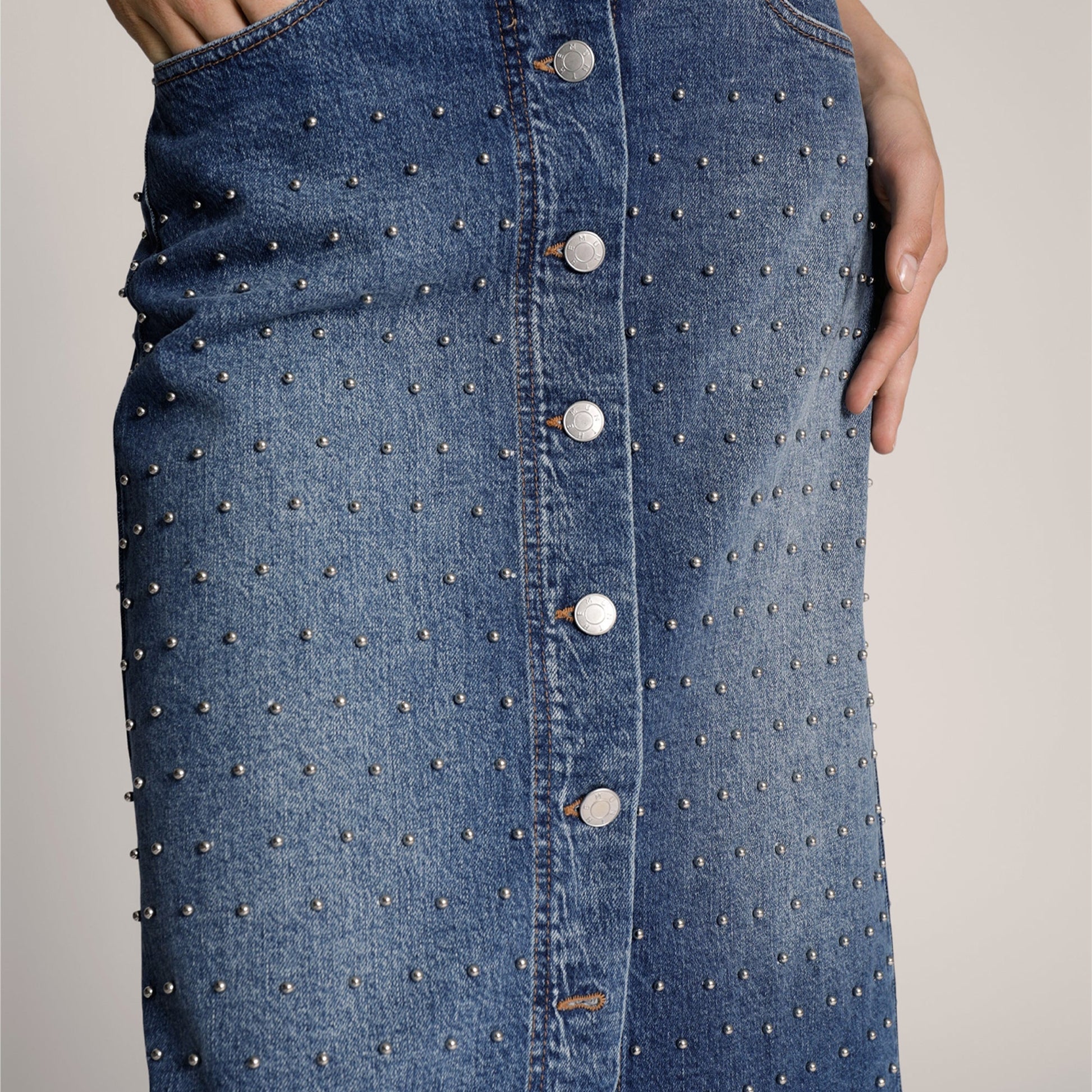 Munthe Lally Skirt - Indigo