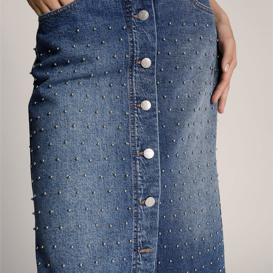 Lally Skirt - Indigo