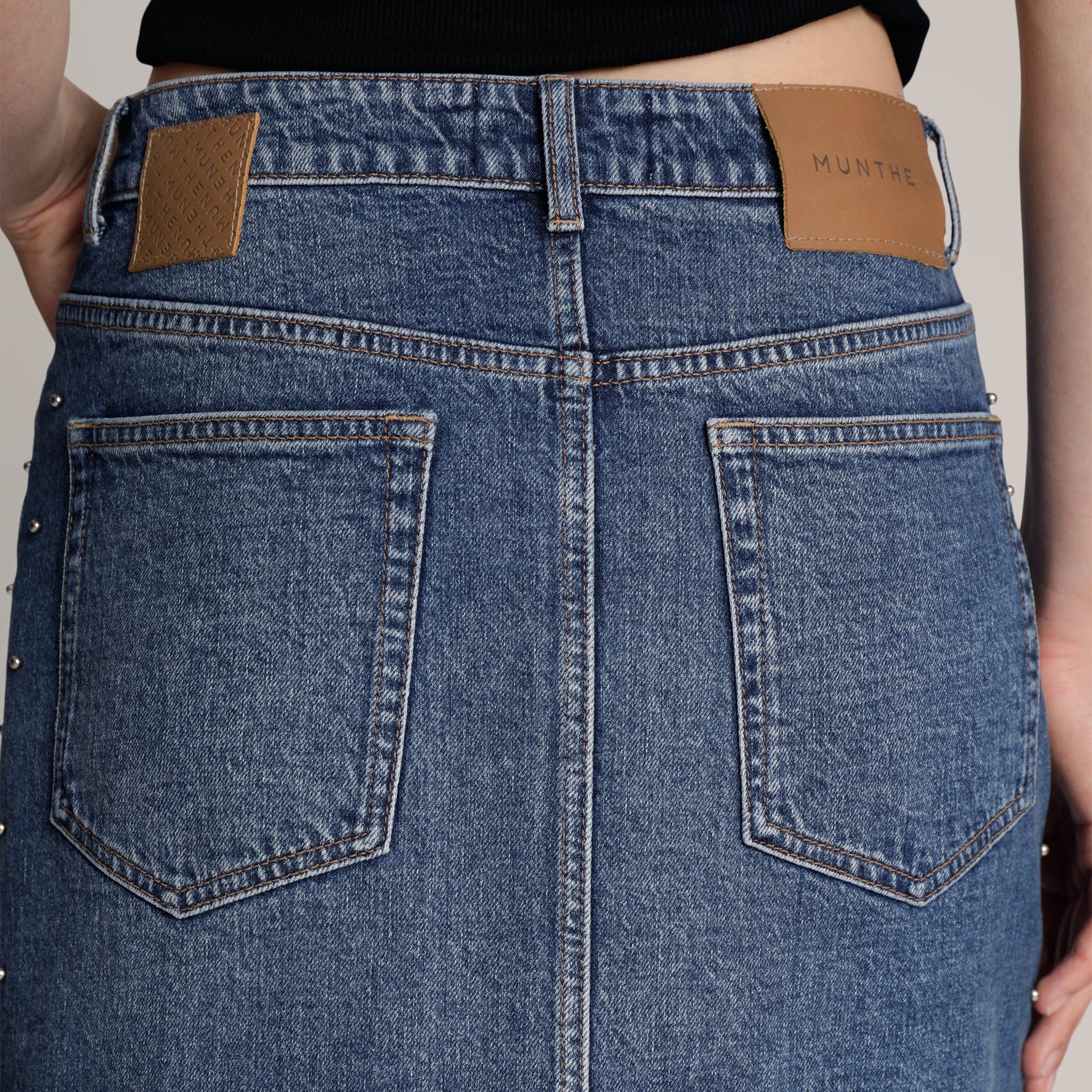 Munthe Lally Skirt - Indigo