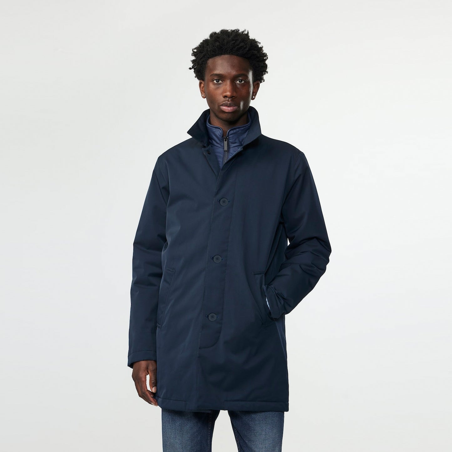 - Blake Coat - Navy Blue