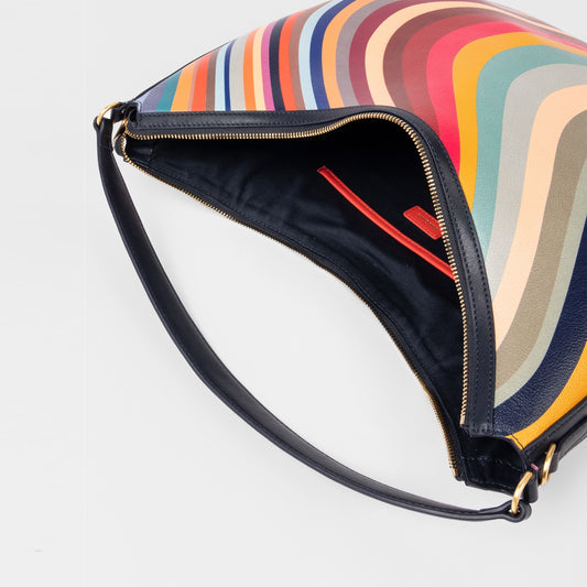 - Swirl Medium Hobo Leather Bag