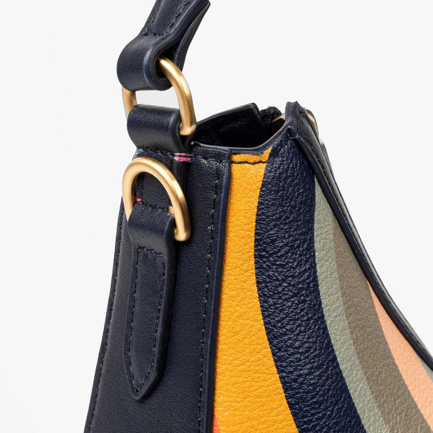 - Swirl Medium Hobo Leather Bag