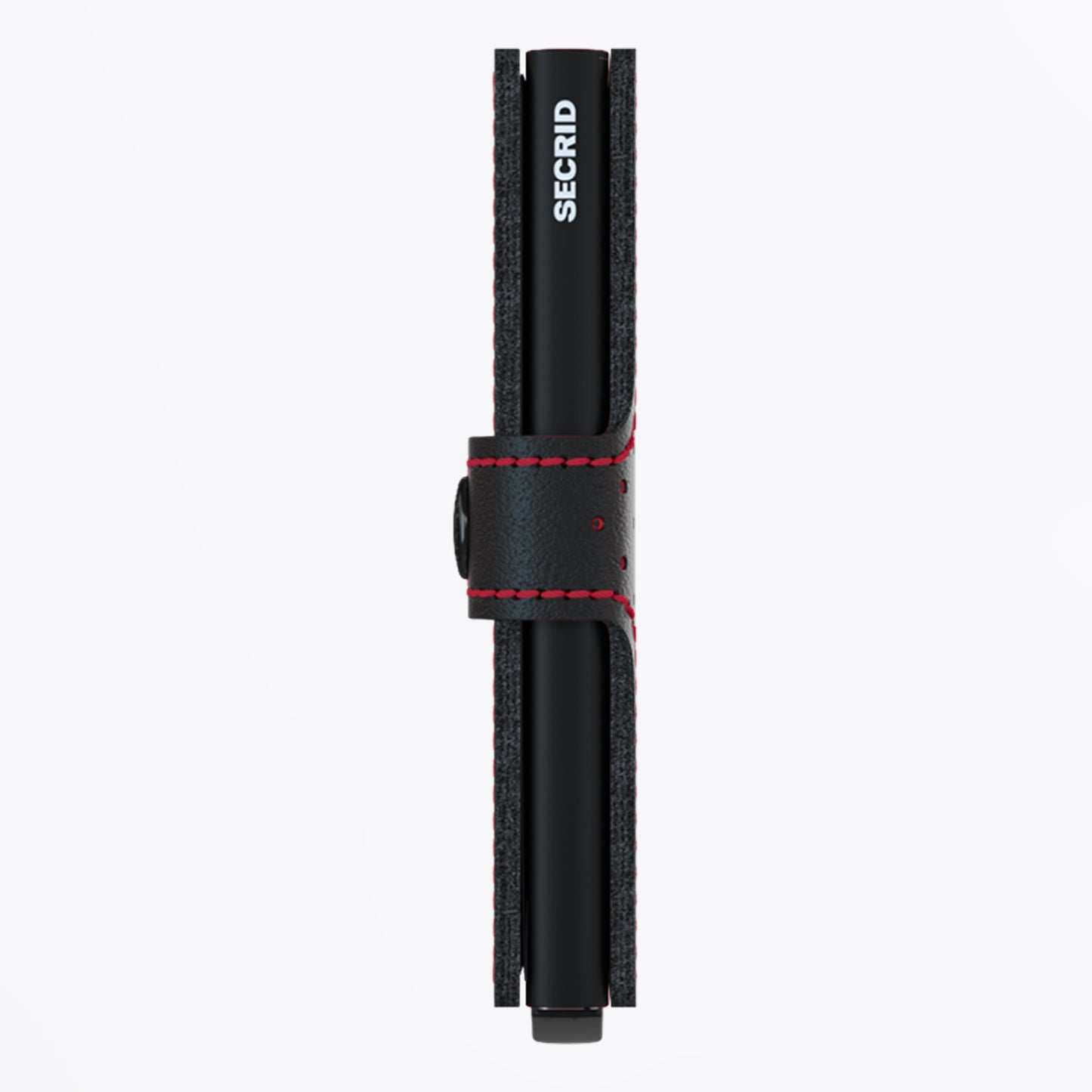 Miniwallet - Perforated Black/Red