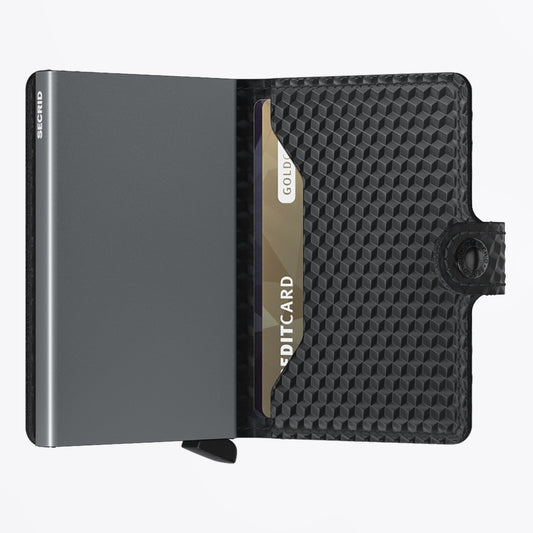 Miniwallet - Cubic Black Titan