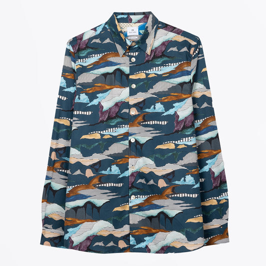 - Regular Fit Shirt - Inky Blue