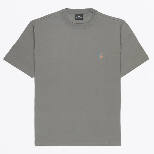 - Zebra Short Sleeved T-Shirt - Slate