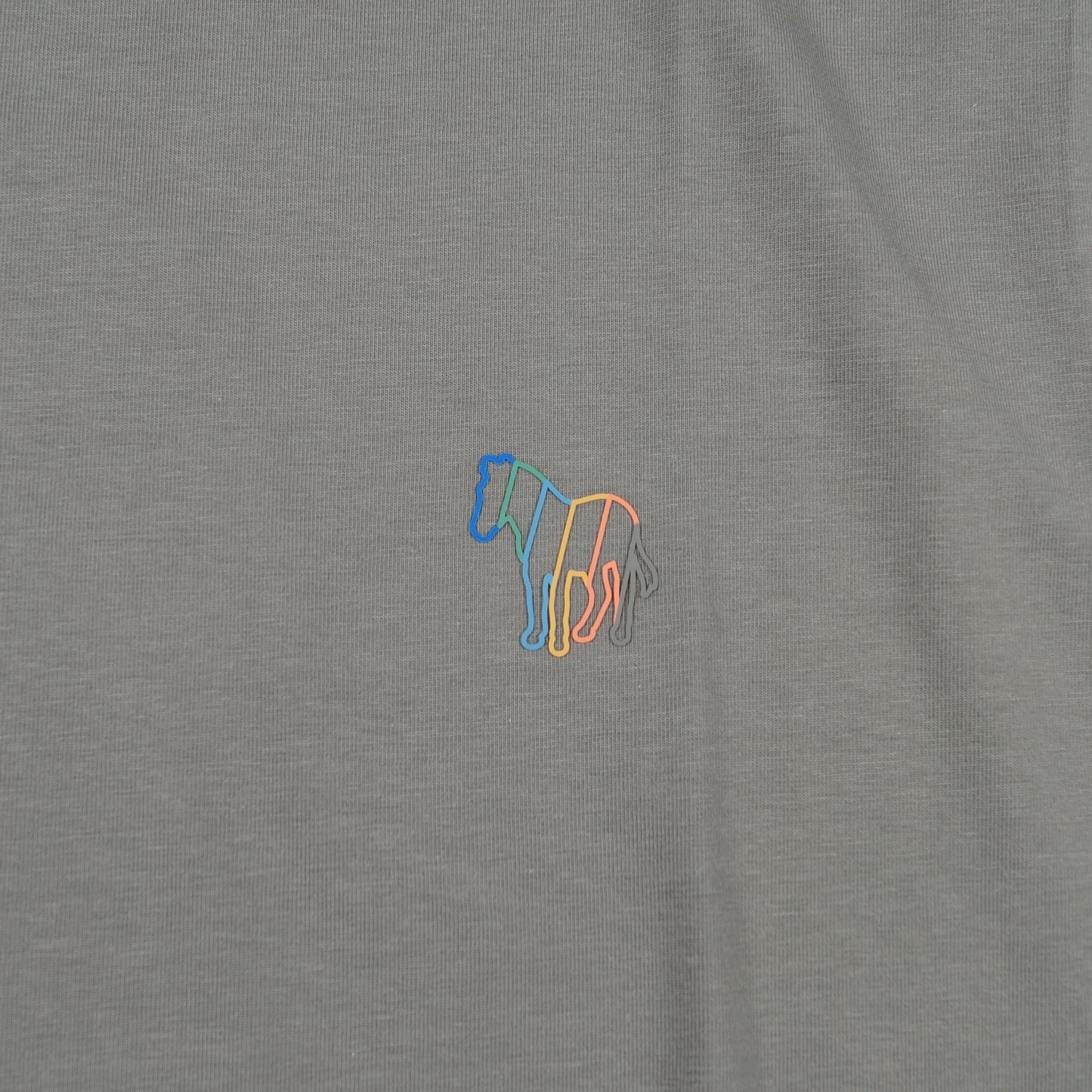 - Zebra Short Sleeved T-Shirt - Slate