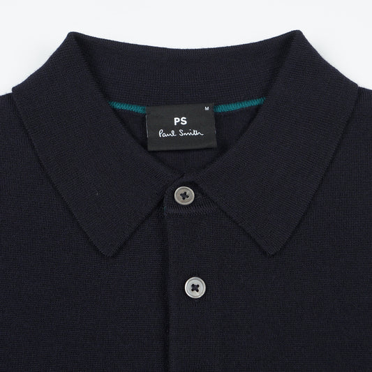 - Polo Sweater - Navy