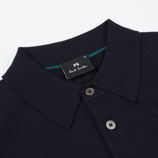 - Polo Sweater - Navy
