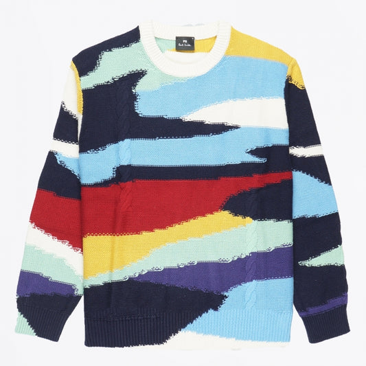 - Crew Neck Sweater - Multi