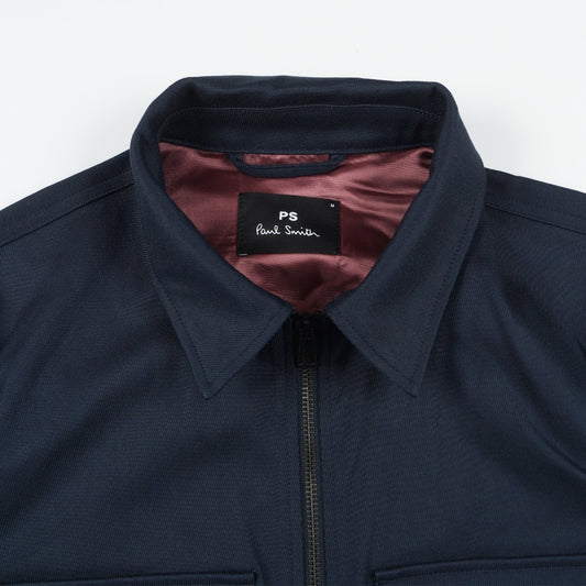 - Smart Blouson Jacket - Navy
