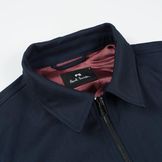 - Smart Blouson Jacket - Navy