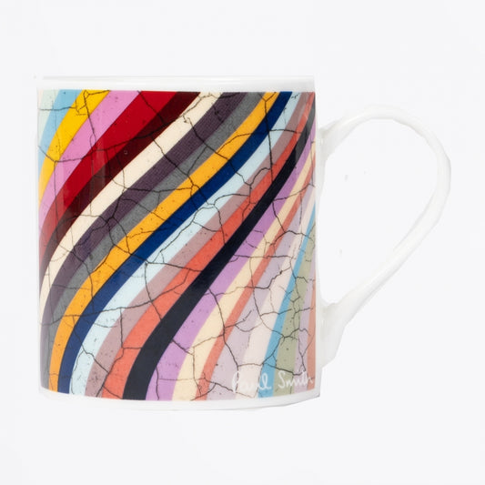 - Swirl Print Mug - Multi