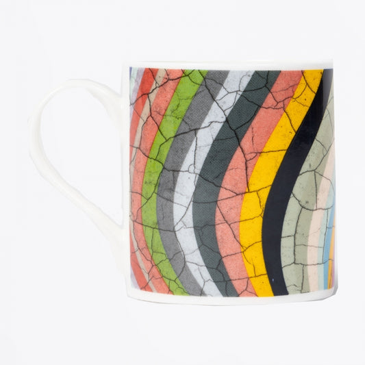 - Swirl Print Mug - Multi