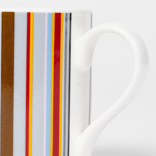 - Signature Stripe Print Mug - Multi