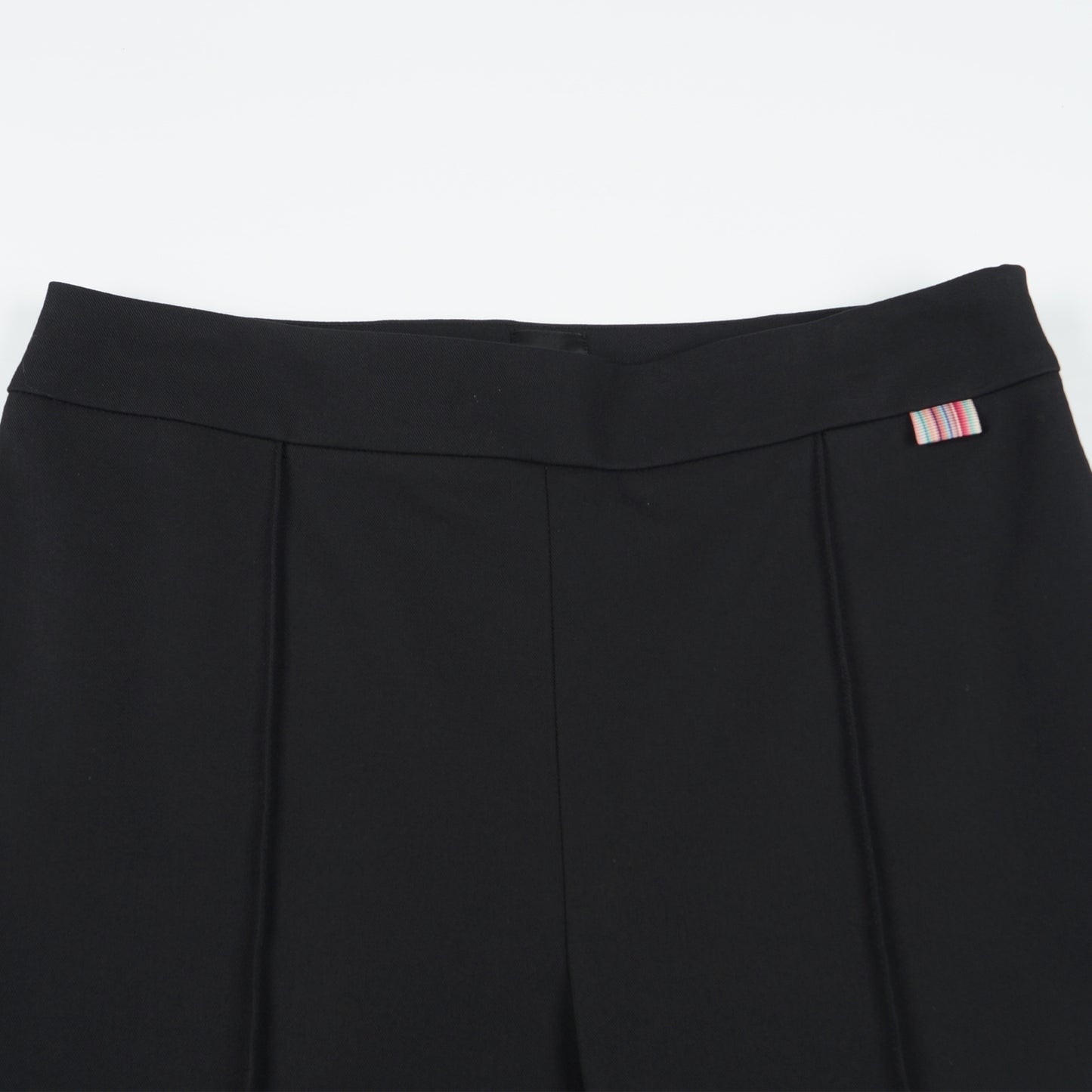 - Stretch Cotton Trouser - Black