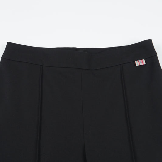 - Stretch Cotton Trouser - Black