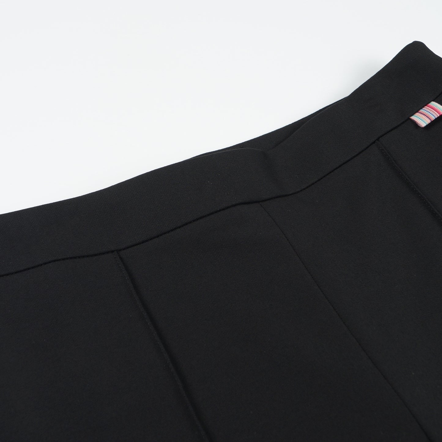 - Stretch Cotton Trouser - Black