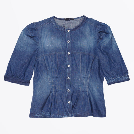 - Nicety Shirt - Indigo
