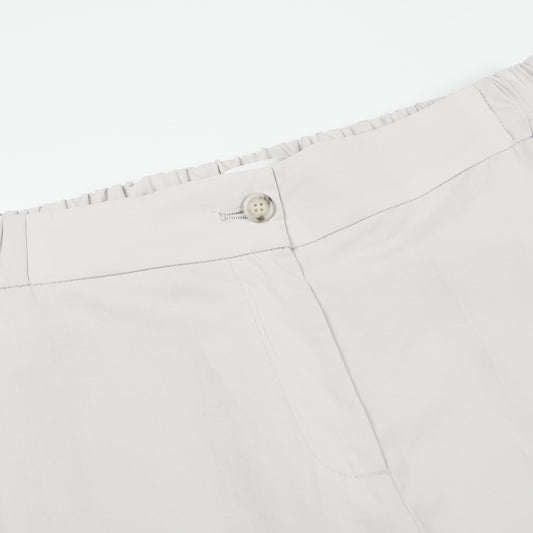 - Cotton Pants - Oyster