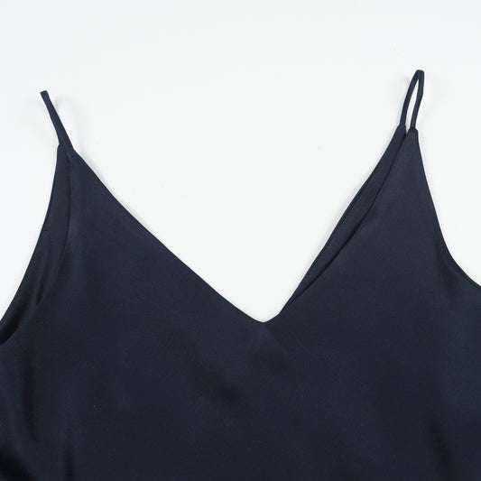 - Viscose Cami Top - Navy