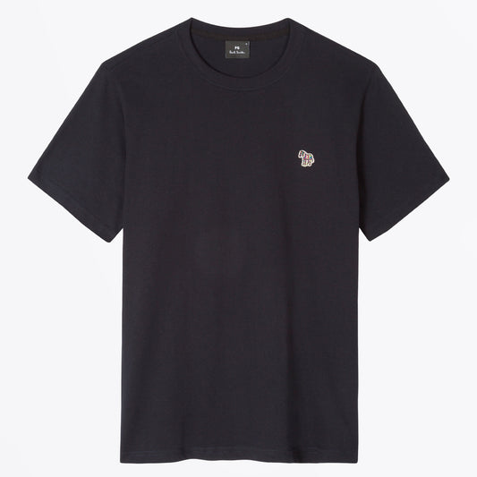 - Zebra Badge T-Shirt - Dark Navy