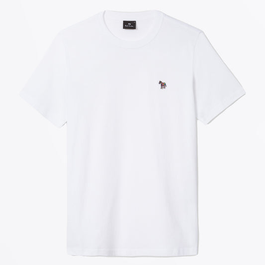 - Zebra Badge T-Shirt - White