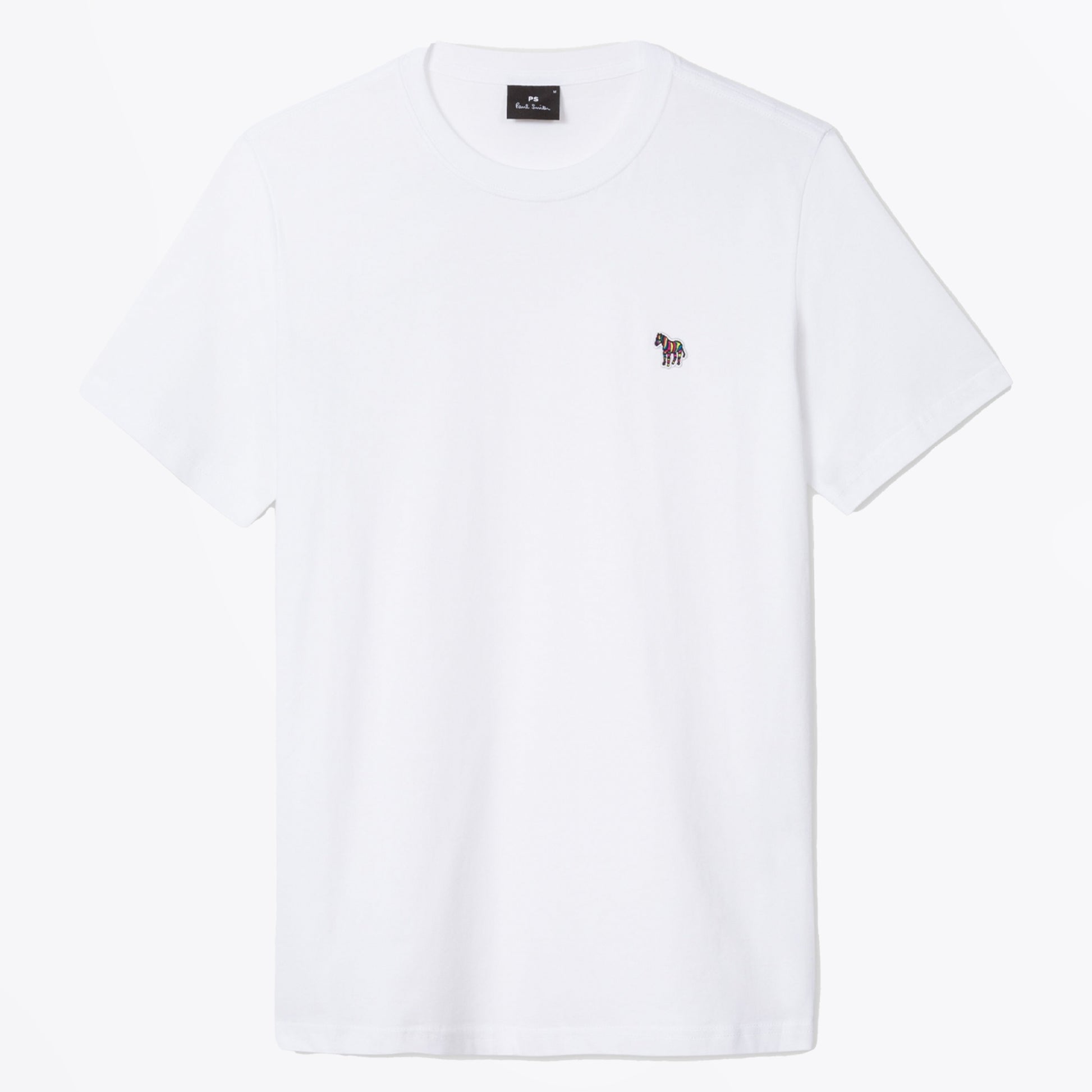 Paul - Zebra Badge T-Shirt - White