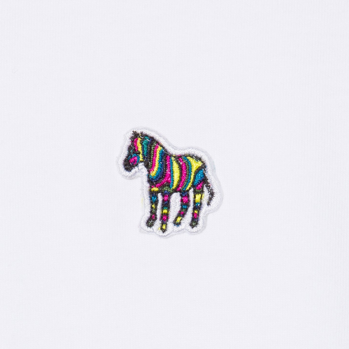 - Zebra Badge T-Shirt - White