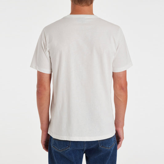 - Zebra Badge T-Shirt - White