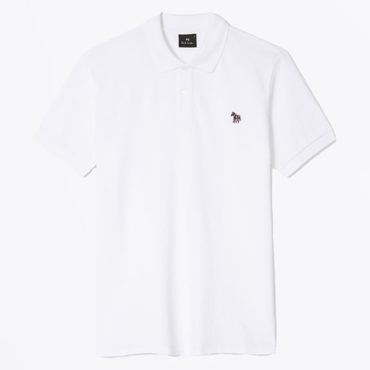 - Zebra Polo Shirt - White