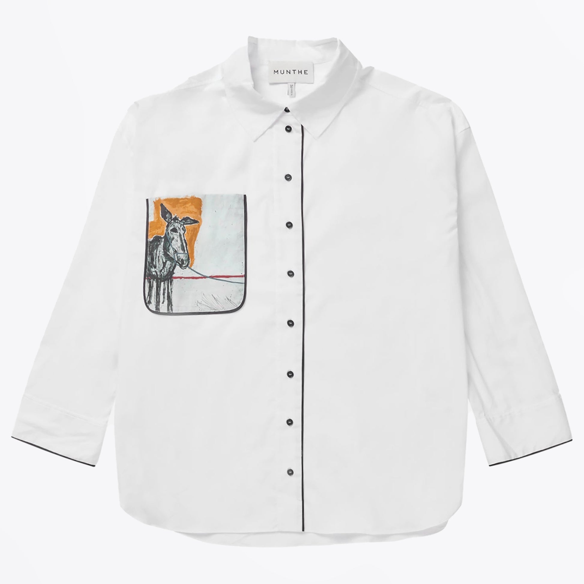 Munthe Mint Shirt - White